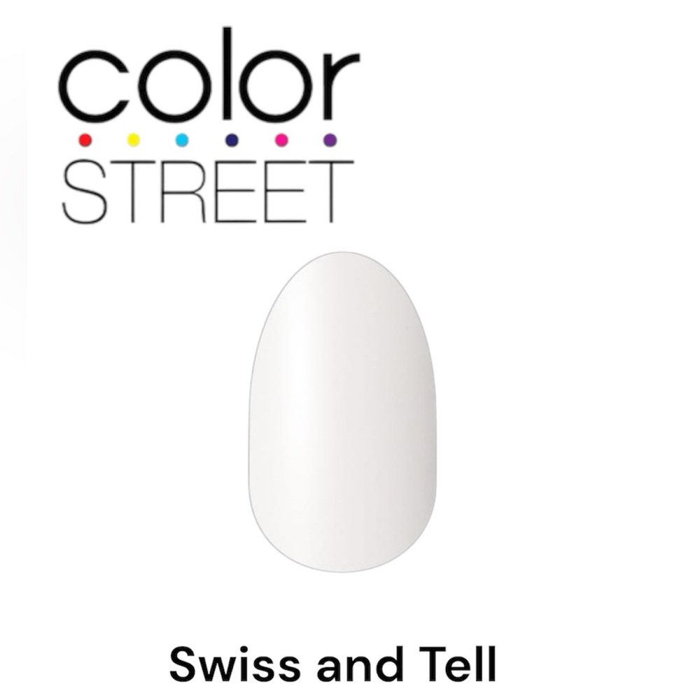 3 FOR $35: COLOR STREET Nail Strips - Swiss and Tell